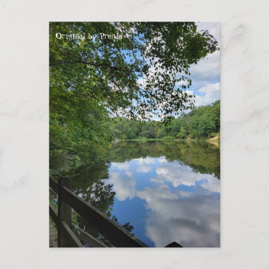 Uitzicht Briefkaart (Voorkant)