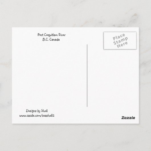 Uitzicht Briefkaart (Achterkant)