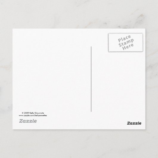 Uitzicht Briefkaart (Achterkant)