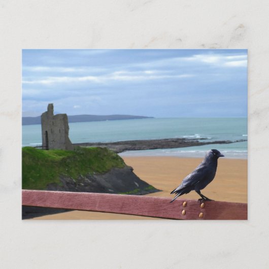 uitzicht briefkaart (Voorkant)