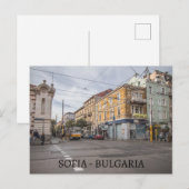 Uitzicht briefkaart Sofia (Voorkant / Achterkant)