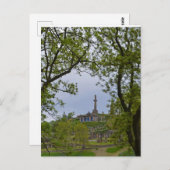 Uitzicht Briefkaart van Glasgow Necropolis (Voorkant / Achterkant)