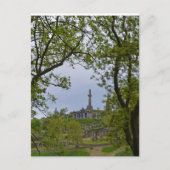 Uitzicht Briefkaart van Glasgow Necropolis (Voorkant)