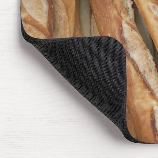 uitzicht broodjes op het scherm van de bakkerij muismat (Hoek)