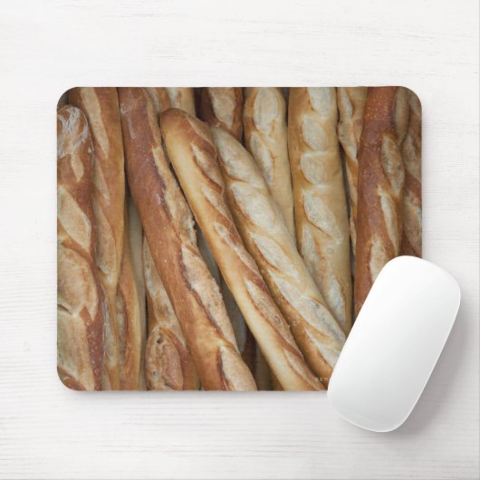 uitzicht broodjes op het scherm van de bakkerij muismat (Met muis)