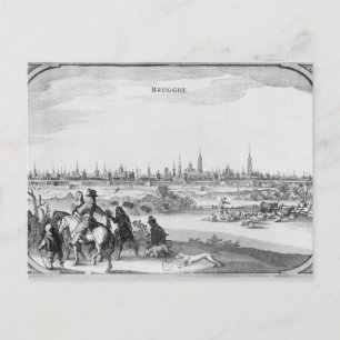 Uitzicht Brugge Briefkaart