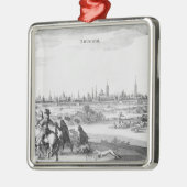 Uitzicht Brugge Metalen Ornament (Links)