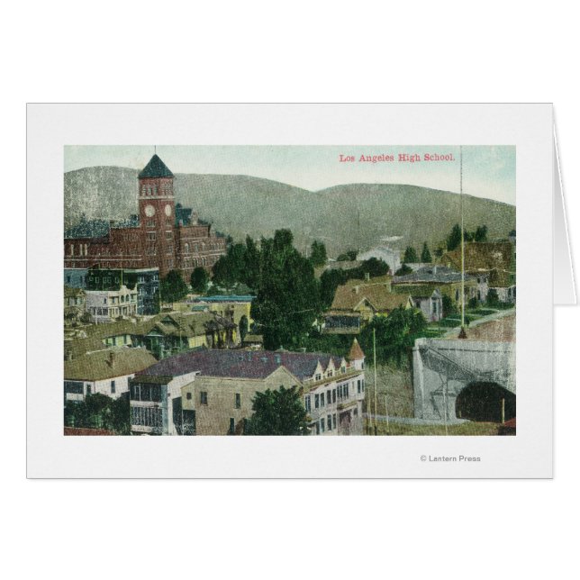 Uitzicht buitenlucht van Los Angeles High (Voorkant Horizontaal)