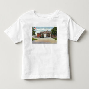 Uitzicht buitenshuis van het NY State College voor Kinder Shirts