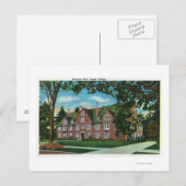 Uitzicht buitenshuis van Kendrick Hall, Vassar Col Briefkaart (Voorkant / Achterkant)