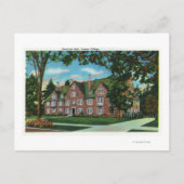 Uitzicht buitenshuis van Kendrick Hall, Vassar Col Briefkaart (Voorkant)
