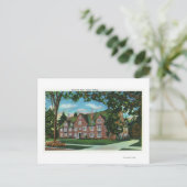 Uitzicht buitenshuis van Kendrick Hall, Vassar Col Briefkaart (Staand voorkant)