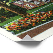 Uitzicht buitenshuis van Kendrick Hall, Vassar Col Poster (Hoek)