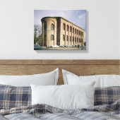 Uitzicht buitenzijde van de Aula Palatina, ingebou Canvas Afdruk (Insitu (Slaapkamer))