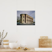 Uitzicht buitenzijde van de Aula Palatina, ingebou Poster (Keuken)