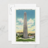 Uitzicht Bunker Hill Monument # 2 Briefkaart (Voorkant / Achterkant)