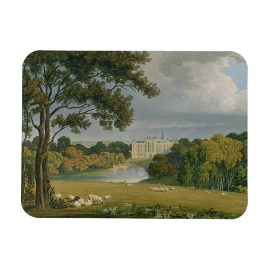 Uitzicht Burghley House, zetel van de Marquis of E Magneet (Horizontaal)