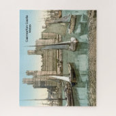 uitzicht Caernarfon Castle, Wales Legpuzzel (Verticaal)