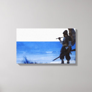 Uitzicht Canvas Afdruk