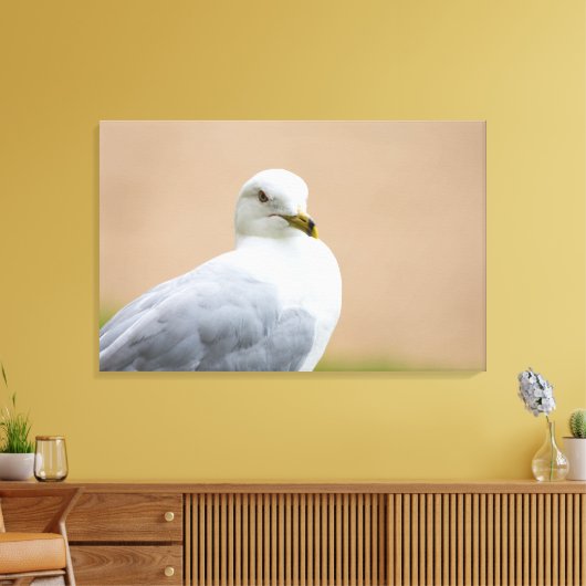Uitzicht Canvas Afdruk (Insitu (Woonkamer))