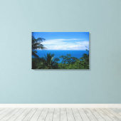 Uitzicht Canvas Afdruk (Insitu (Houten vloer))