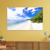 Uitzicht Canvas Afdruk (Insitu (Woonkamer))