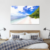 Uitzicht Canvas Afdruk (Insitu (Slaapkamer))