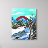Uitzicht Canvas Afdruk (Voorkant)