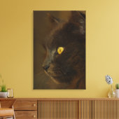 Uitzicht Canvas Afdruk (Insitu (Woonkamer))