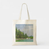 Uitzicht canvas tas Garda-meer (Achterkant)