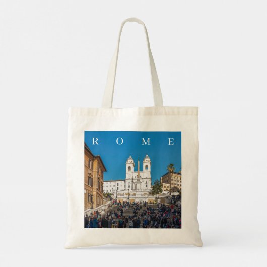 Uitzicht canvas tas Rome Stapels (Achterkant)