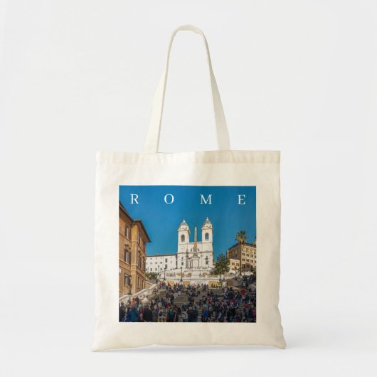 Uitzicht canvas tas Rome Stapels (Voorkant)