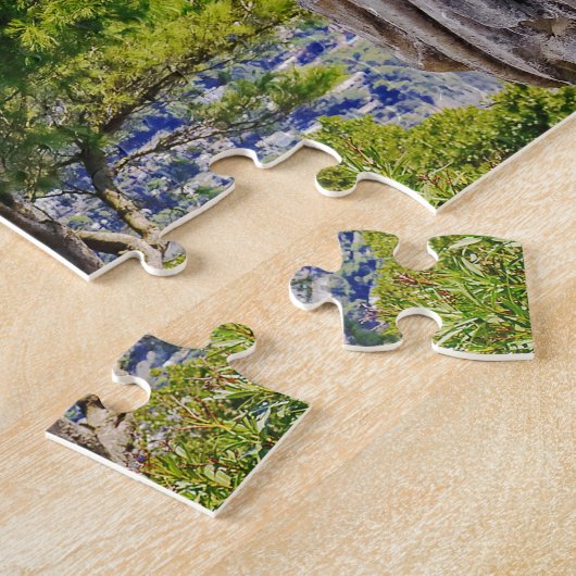 Uitzicht Capri Mountain Legpuzzel (Zijkant)