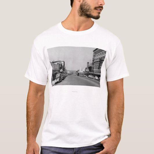 Uitzicht Chehalis, foto Washington T-shirt (Voorkant)