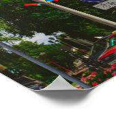 Uitzicht Cityscape Poster (Hoek)