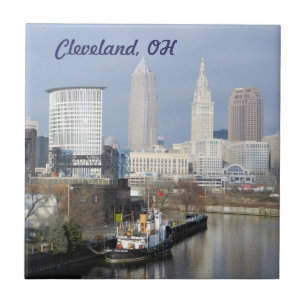Uitzicht, Cleveland OH Tegel Tegeltje