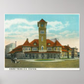 Uitzicht Congress Street van de Fidelity Poster (Voorkant)