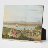 Uitzicht Constantinopel, bord 1 van 'Uitzichten in Fotoplaat (Zijkant)