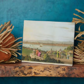 Uitzicht Constantinopel, bord 1 van 'Uitzichten in Fotoplaat (Zijkant)