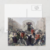 Uitzicht Daniel Defoe in de pijplijn bij de Temple Briefkaart (Voorkant / Achterkant)