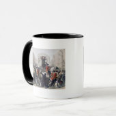 Uitzicht Daniel Defoe in de pijplijn bij de Temple Mok (Voorkant links)