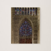 Uitzicht dat het westen van de nave kijkt, het ont legpuzzel (Verticaal)