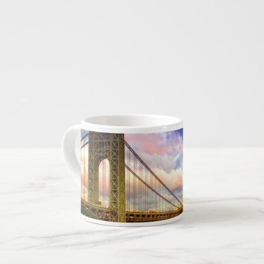 Uitzicht dat naar het zuidwesten van Manhattan kij Espresso Kop (Links)