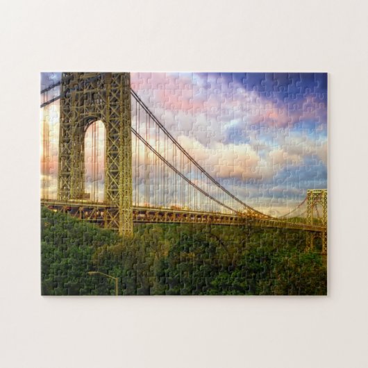 Uitzicht dat naar het zuidwesten van Manhattan kij Legpuzzel (Horizontaal)