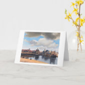 Uitzicht Delft, Johannes Vermeer, 1659-1660 Kaart (Gele Bloem)