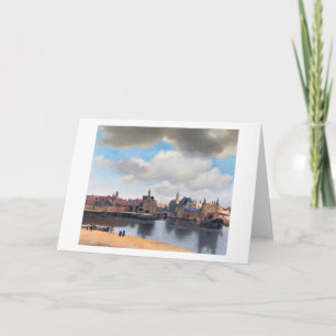 Uitzicht Delft, Johannes Vermeer, 1659-1660 Kaart