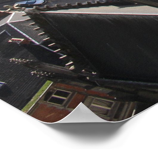 Uitzicht Dinant en de Meuse, België Poster (Hoek)