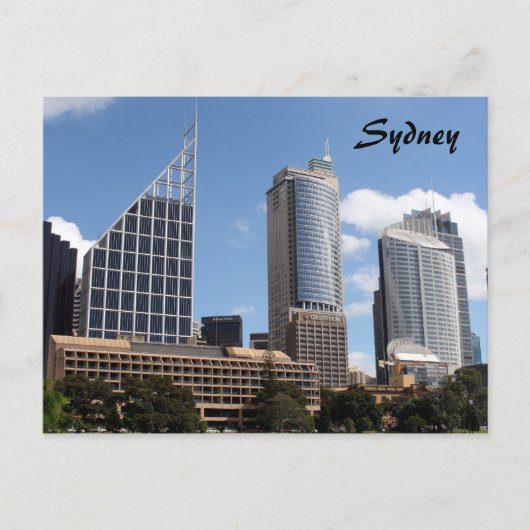 uitzicht domein sydney briefkaart (Voorkant)