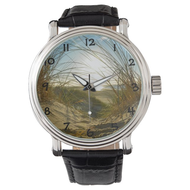 Uitzicht door de duinen   - horloge (Voorkant)
