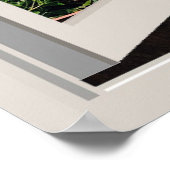 Uitzicht door een venster aan uw gepersonaliseerd  poster (Hoek)